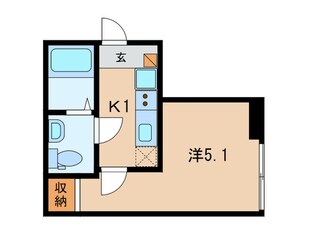 ブリーゼ磯子の物件間取画像